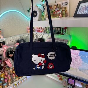 Hello Kitty Dark Blue Shoulder Bag Baggu